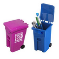 Trash Can Shaped Pen/Pencil Holder